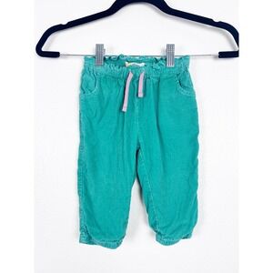 Mini Boden Toddler‎ Girls Corduroy Pants Green Sz 12-18 months